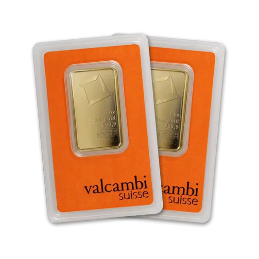 1 Oz Gold  Bar W/ Assay Card - 2 Bars - Walmart