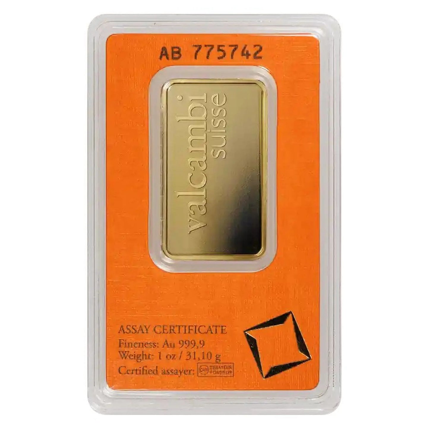 1 Oz Gold  Bar W/ Assay Card - 2 Bars - Walmart